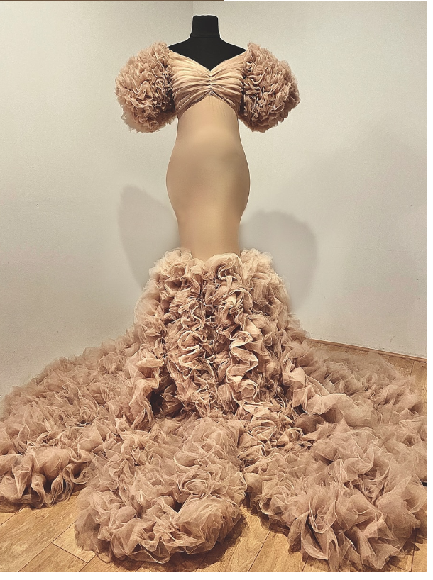 Magical Mermaid Tulle Dress, maternity dress hire