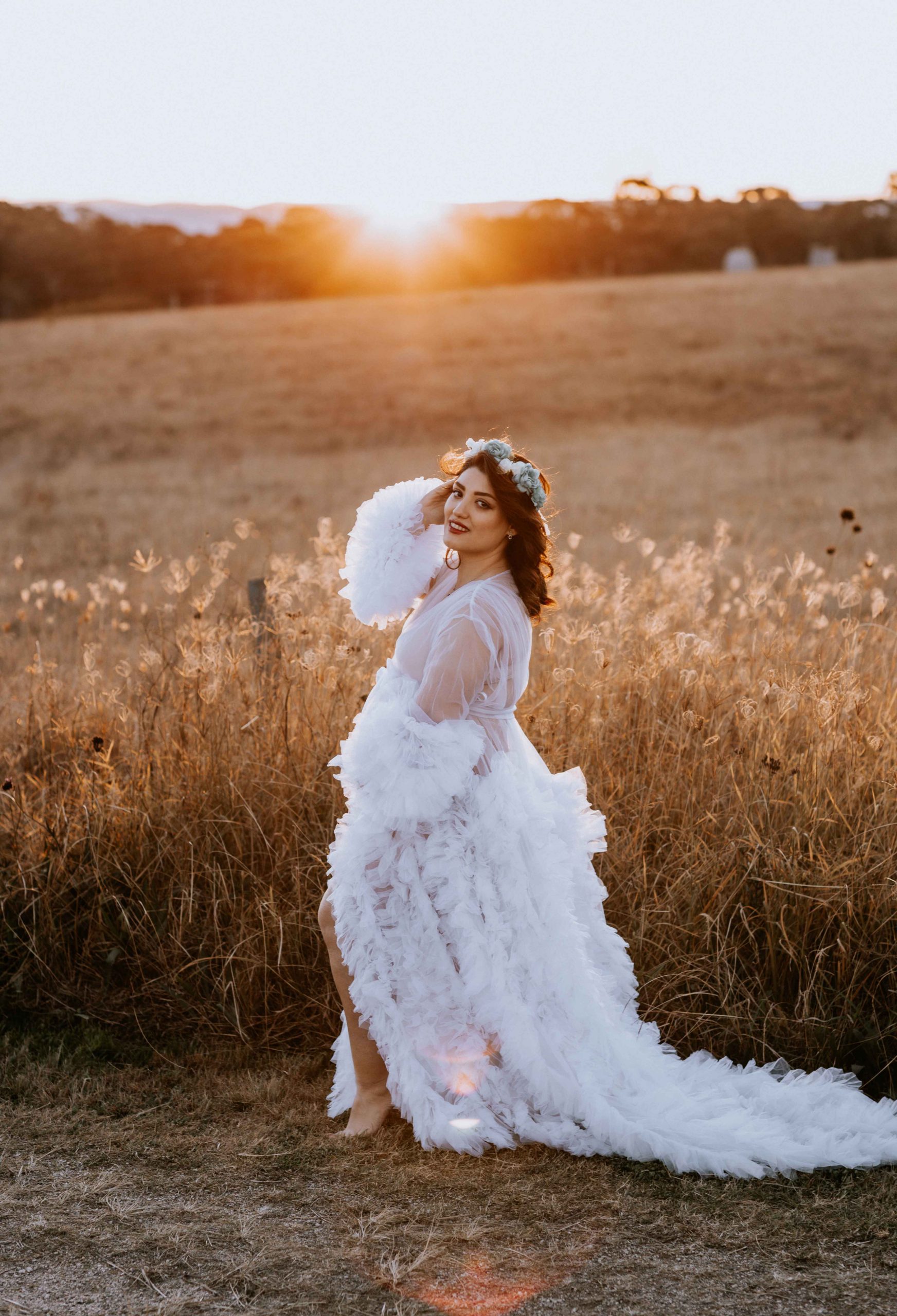 Brisbane Maternity Photoshoot Dress