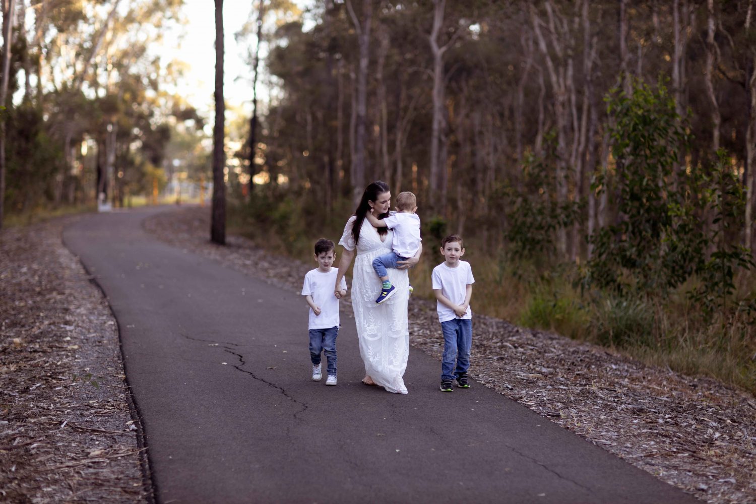 White Lace Overlay Maxi Dress - Image 3