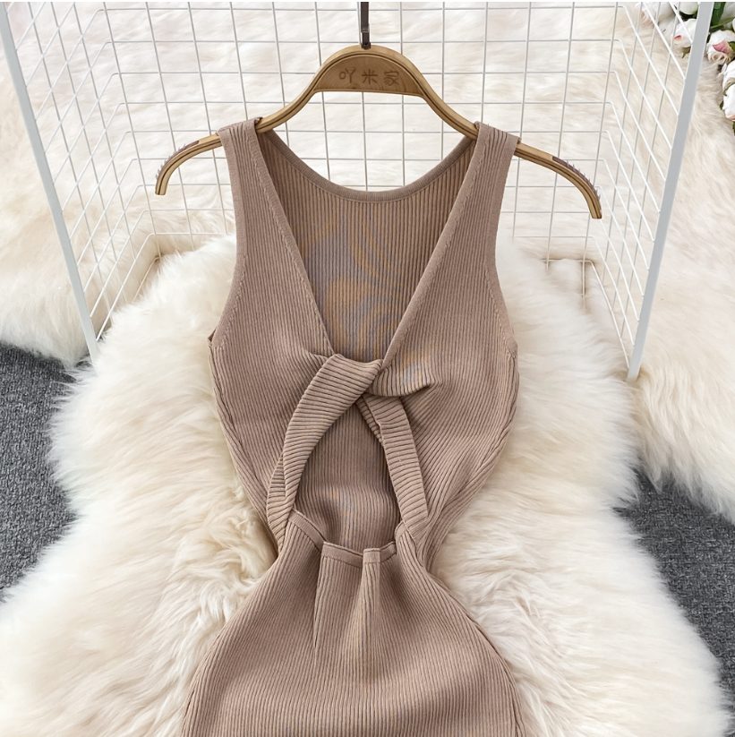 Caroline Cross Bow Dress - Image 4