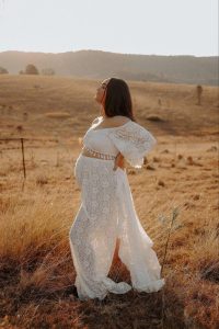 floral maxi dress